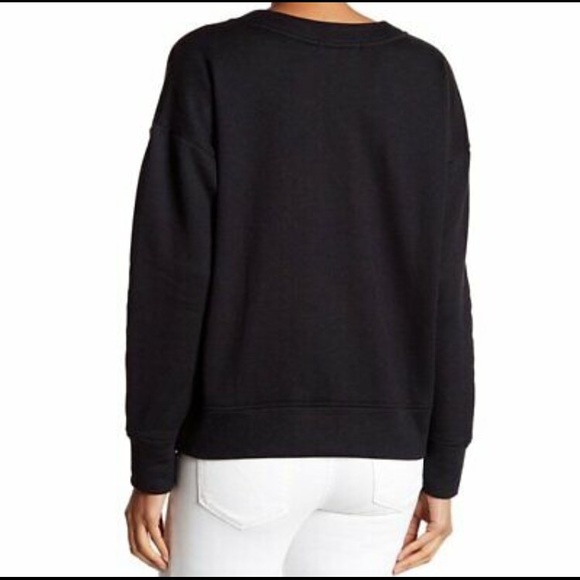 New! Super soft lace up sweatshirt 🍁 - Picture 2 of 5